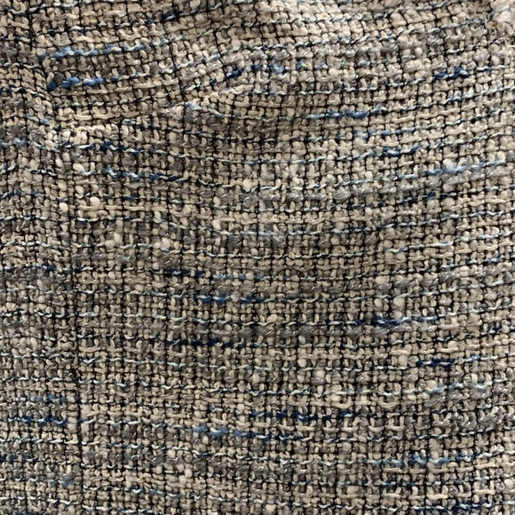 Rebecca Taylor Tweed V Neck Academia Drop waist dress mini dress professional 2 - Picture 5 of 7